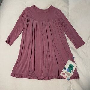 Kickee Pants Swing Long Sleeve Dress